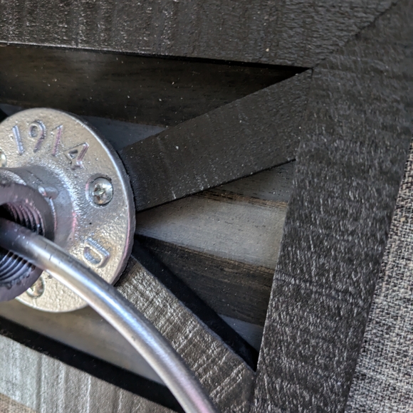 Industrial Farmhouse Metal Towel Ring - Picture 3 of 5